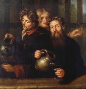 Brunnsmastaren in Average and his son